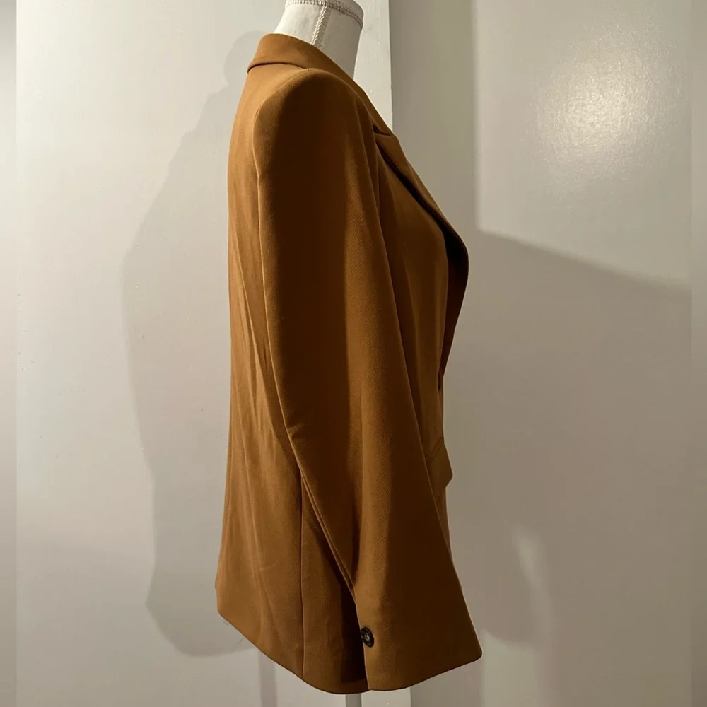 ASTR the Label Caramel Tan Boyfriend Blazer NWT Size XS - Picture 5 of 9